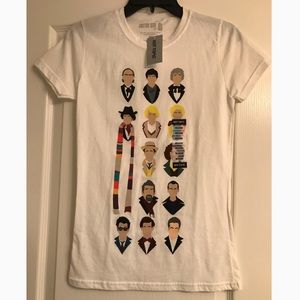 White Doctor Who T-Shirt